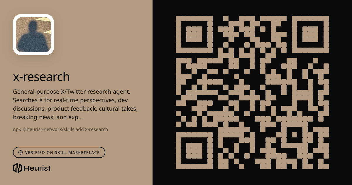 x-research | Social Skill | Heurist Mesh